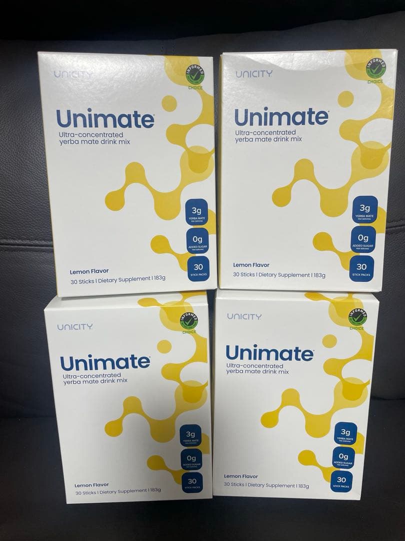 ユニシティ ユニマテレモン4箱 新品未開封 セット数変更、箱無し変更出来ます！