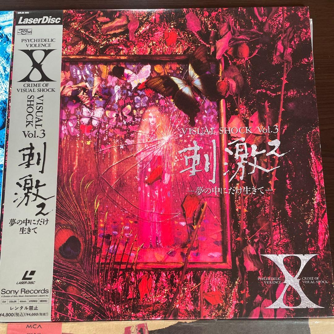 X LD & パンフレット希少★ X JAPAN hide YOSHIKI 無敵
