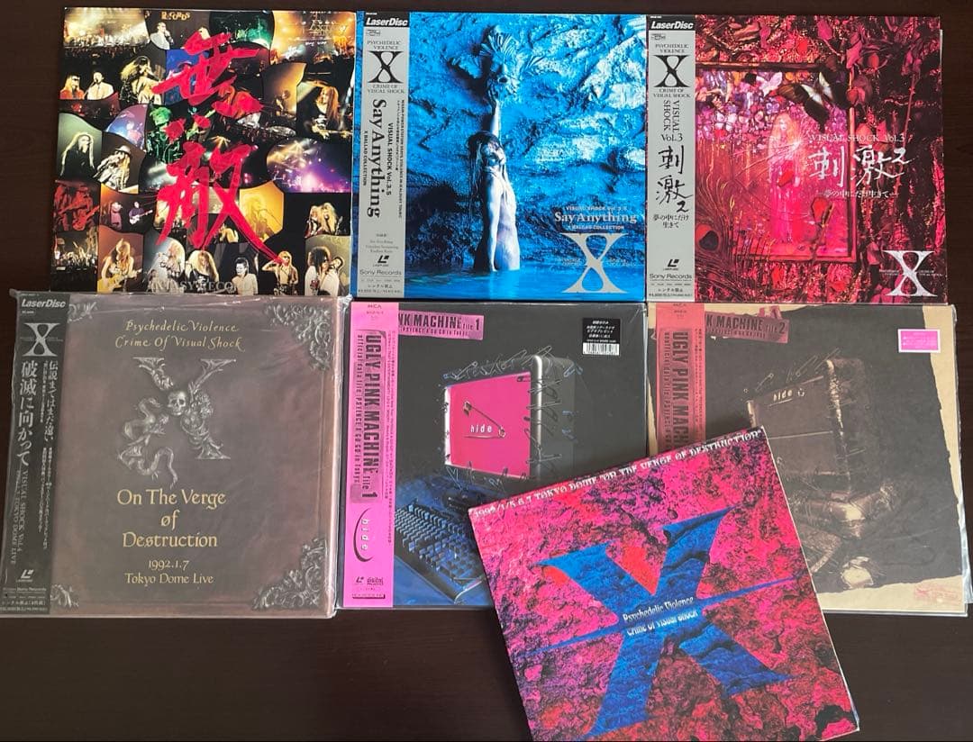 X LD & パンフレット希少★ X JAPAN hide YOSHIKI 無敵