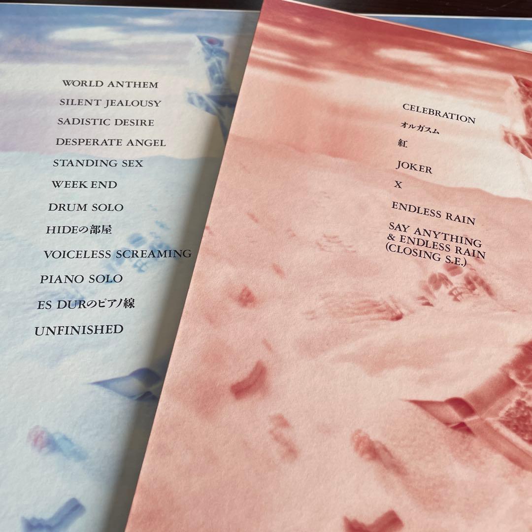 X LD & パンフレット希少★ X JAPAN hide YOSHIKI 無敵