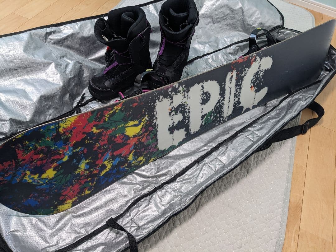 ♥愛知県お手渡し♥epic スノーボード ブーツ　バイン　SLQケース