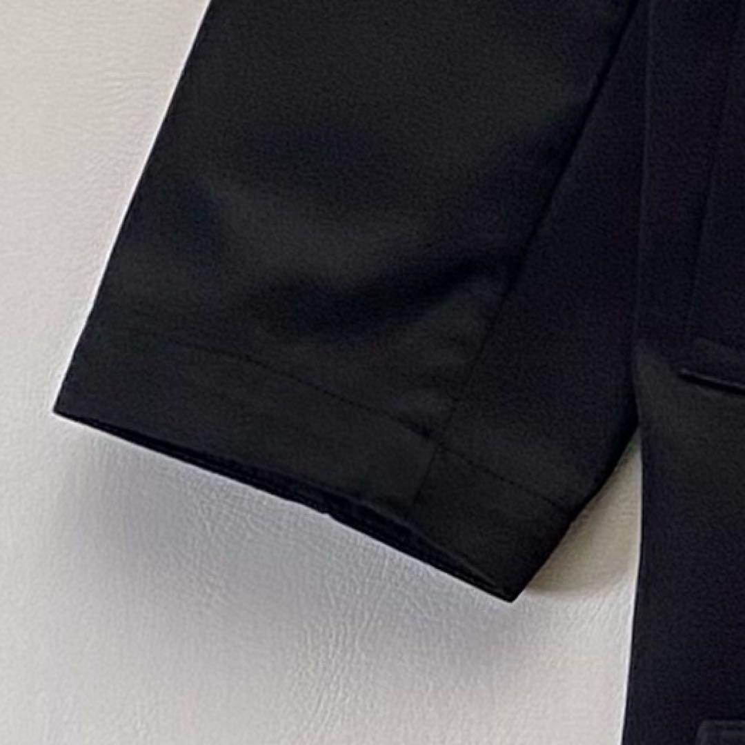 【未使用級/銀ボタン】マッキントッシュロンドン ギンガムチェック 40 黒