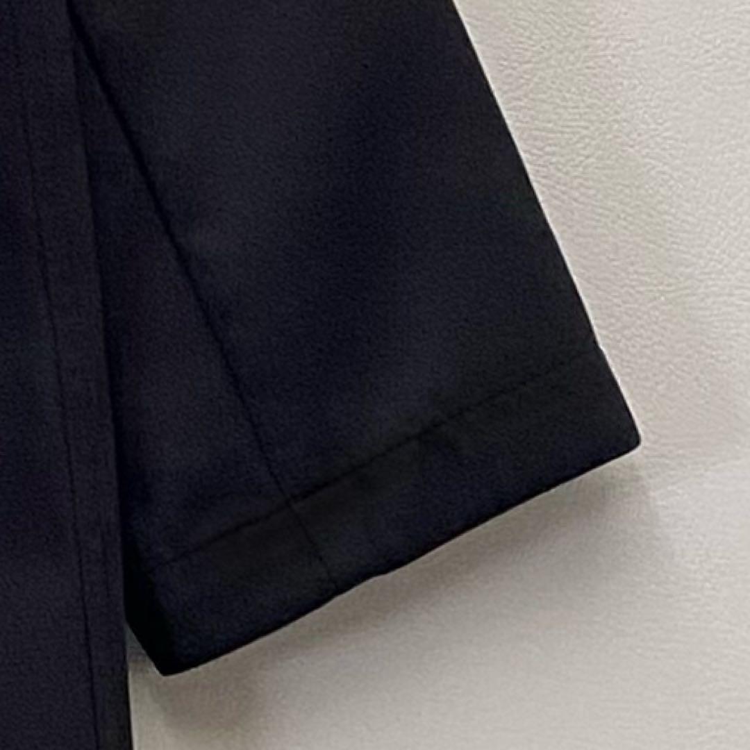 【未使用級/銀ボタン】マッキントッシュロンドン ギンガムチェック 40 黒