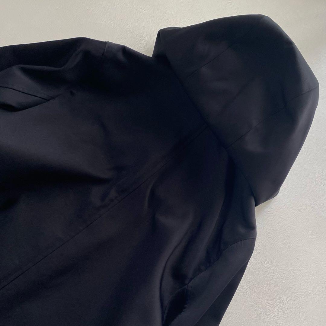 【未使用級/銀ボタン】マッキントッシュロンドン ギンガムチェック 40 黒