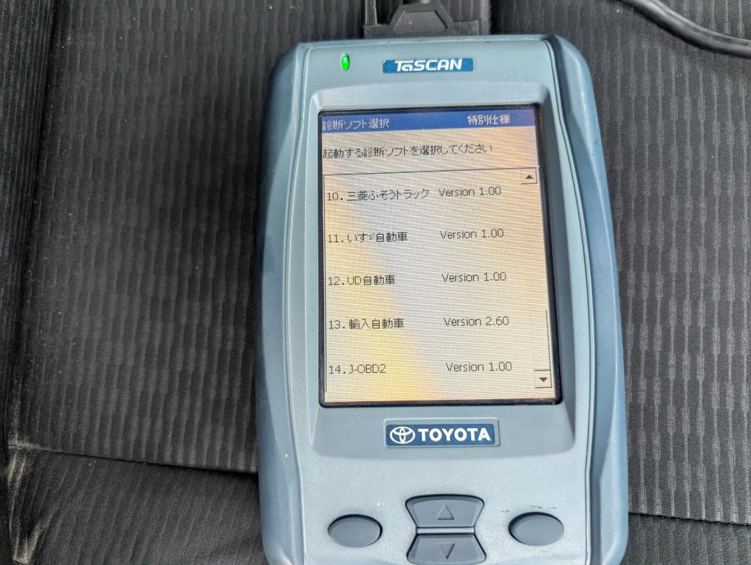 TaSCAN TOYOTA /故障診断機 　DST-2 キー登録　ジャンク扱い