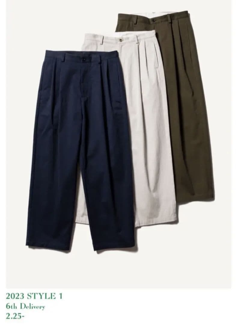 A.PRESSE Chino Trousers チノトラウザーズ