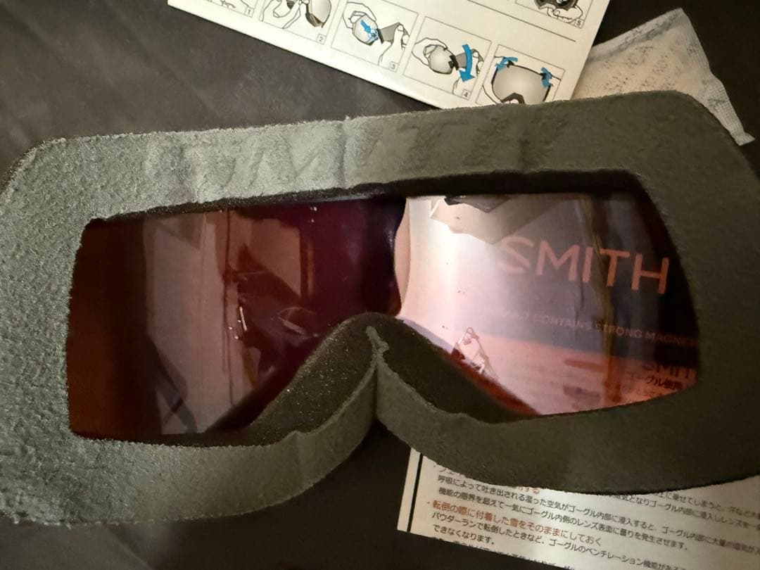 north face SMITH CODE ヘルメット とゴーグルセット