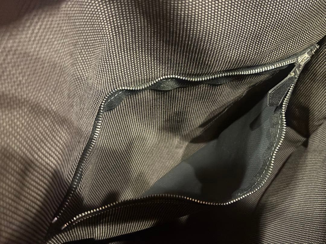 エルメス　エールライン　ショルダーバック　バサスPM グレー　キャンバス