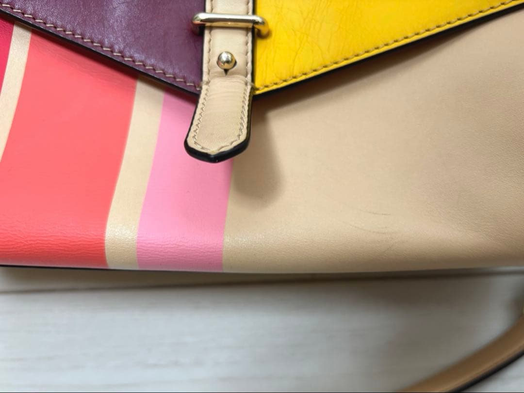 トリーバーチ 2wayショルダーバッグ マルチカラー【希少モデル】