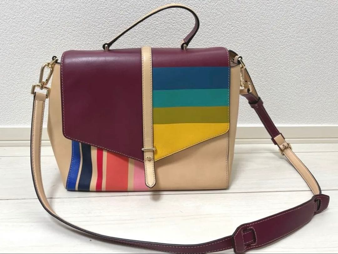 トリーバーチ 2wayショルダーバッグ マルチカラー【希少モデル】