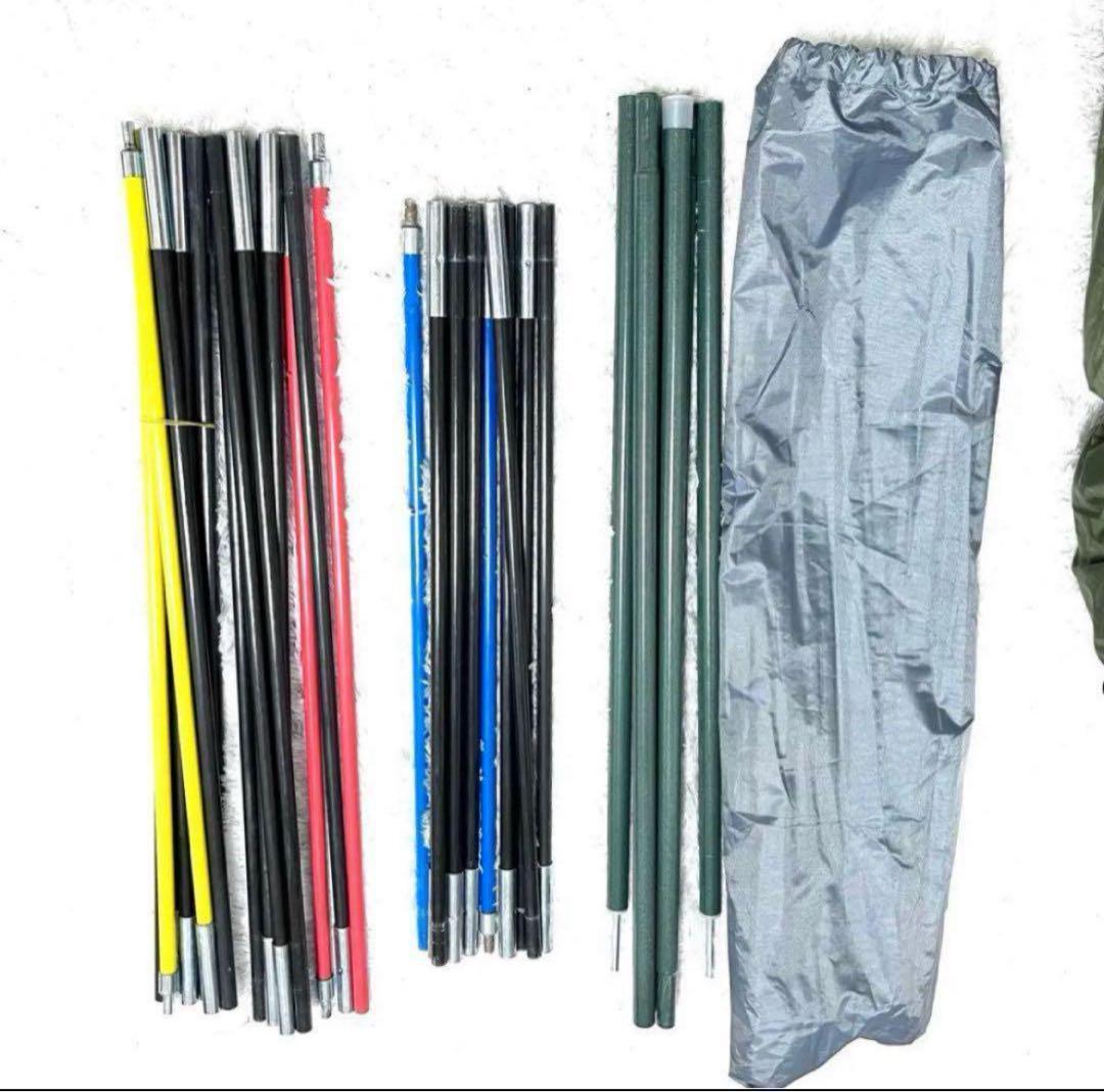 美品　テントファクトリー フォーシーズン　2ルームトンネルテント　ルーフカバー付