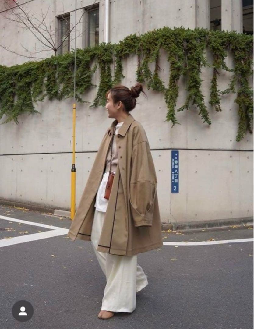 etre エトレ　ボリュームスリーブオックスショートコート