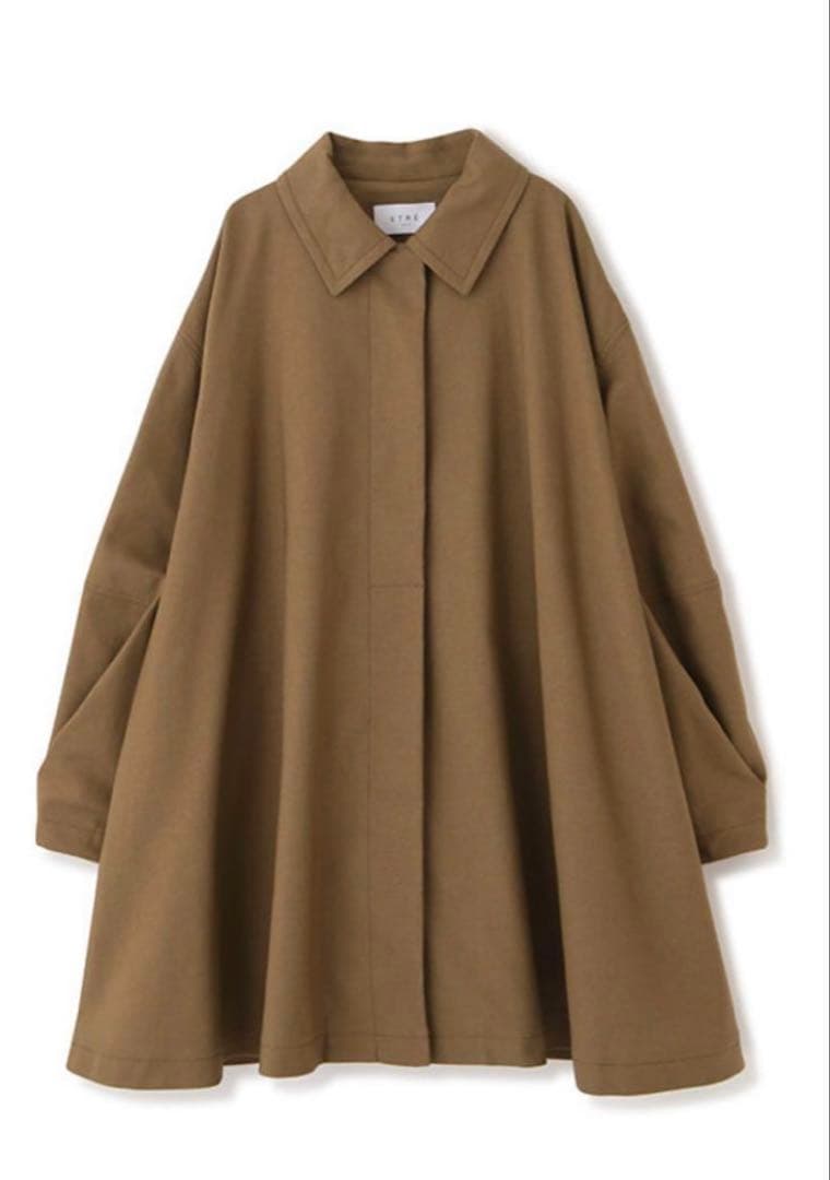 etre エトレ　ボリュームスリーブオックスショートコート