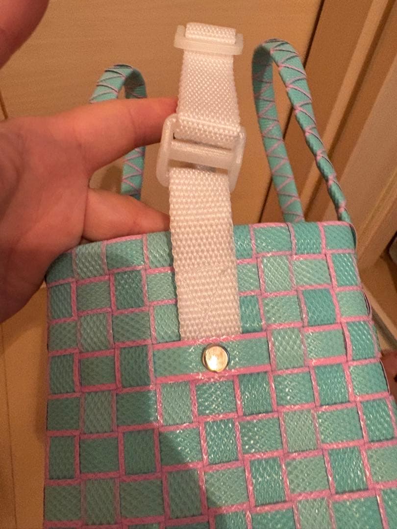 未使用☆MARNI (マルニ)KIDS かごバッグ ショルダー付