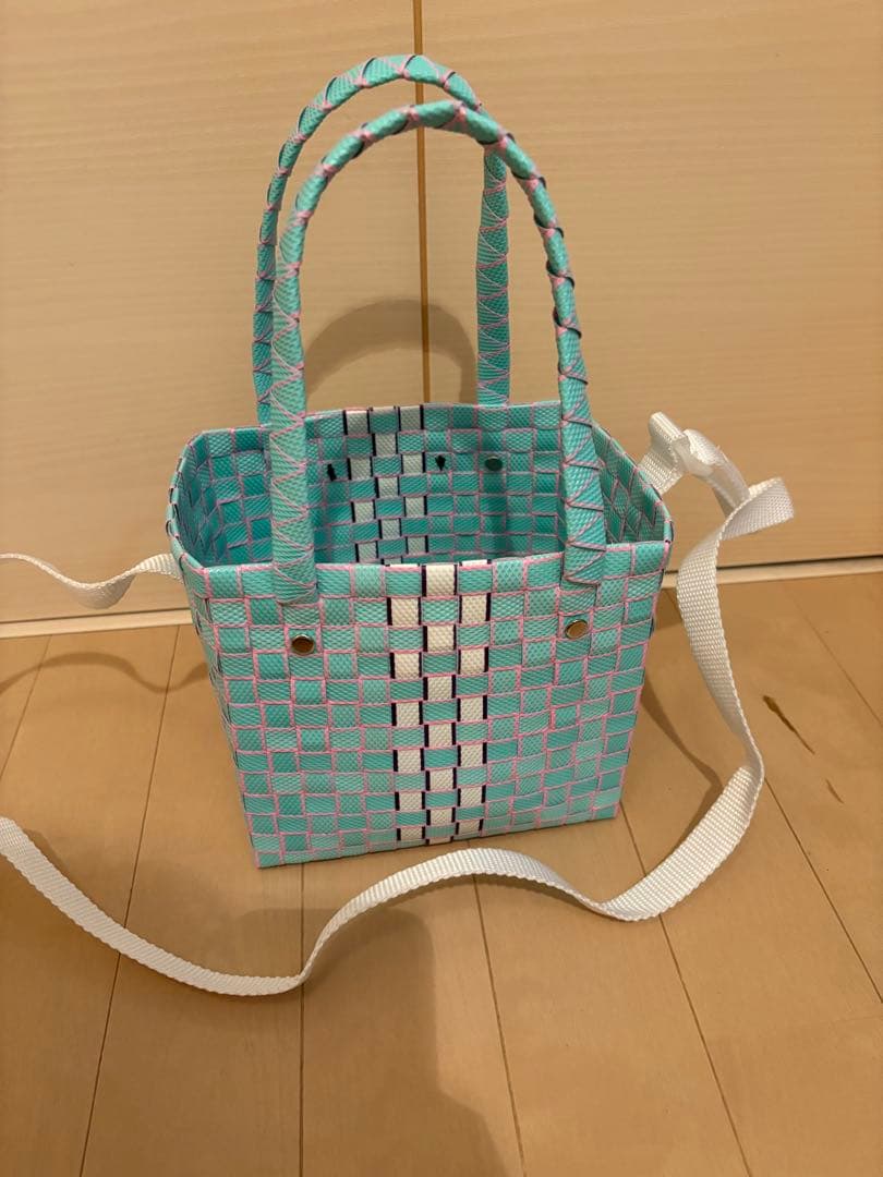 未使用☆MARNI (マルニ)KIDS かごバッグ ショルダー付