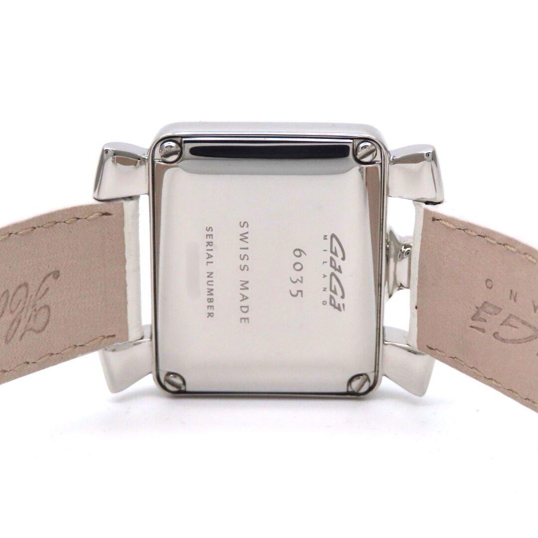 【ナポレオーネ】GaGaMILANO ガガミラノ 時計 ホワイトシェル☆極美品☆