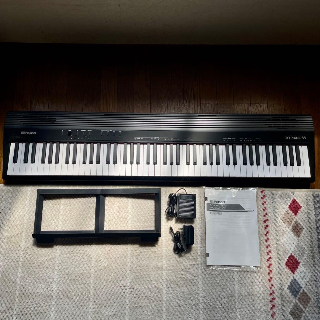 【2019年発売】電子ピアノ88鍵盤【GO-88P】