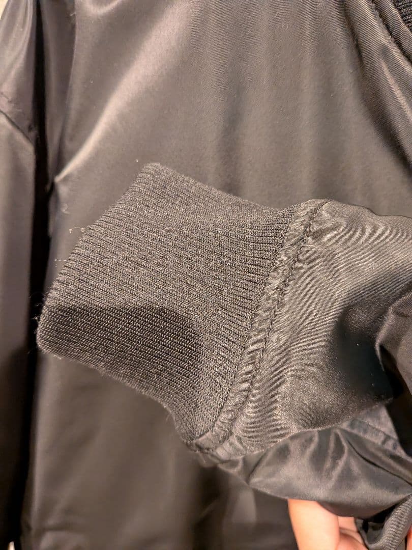 Uniqlo +J ハイブリッドダウンオーバーサイズMA-1 ブラックXL