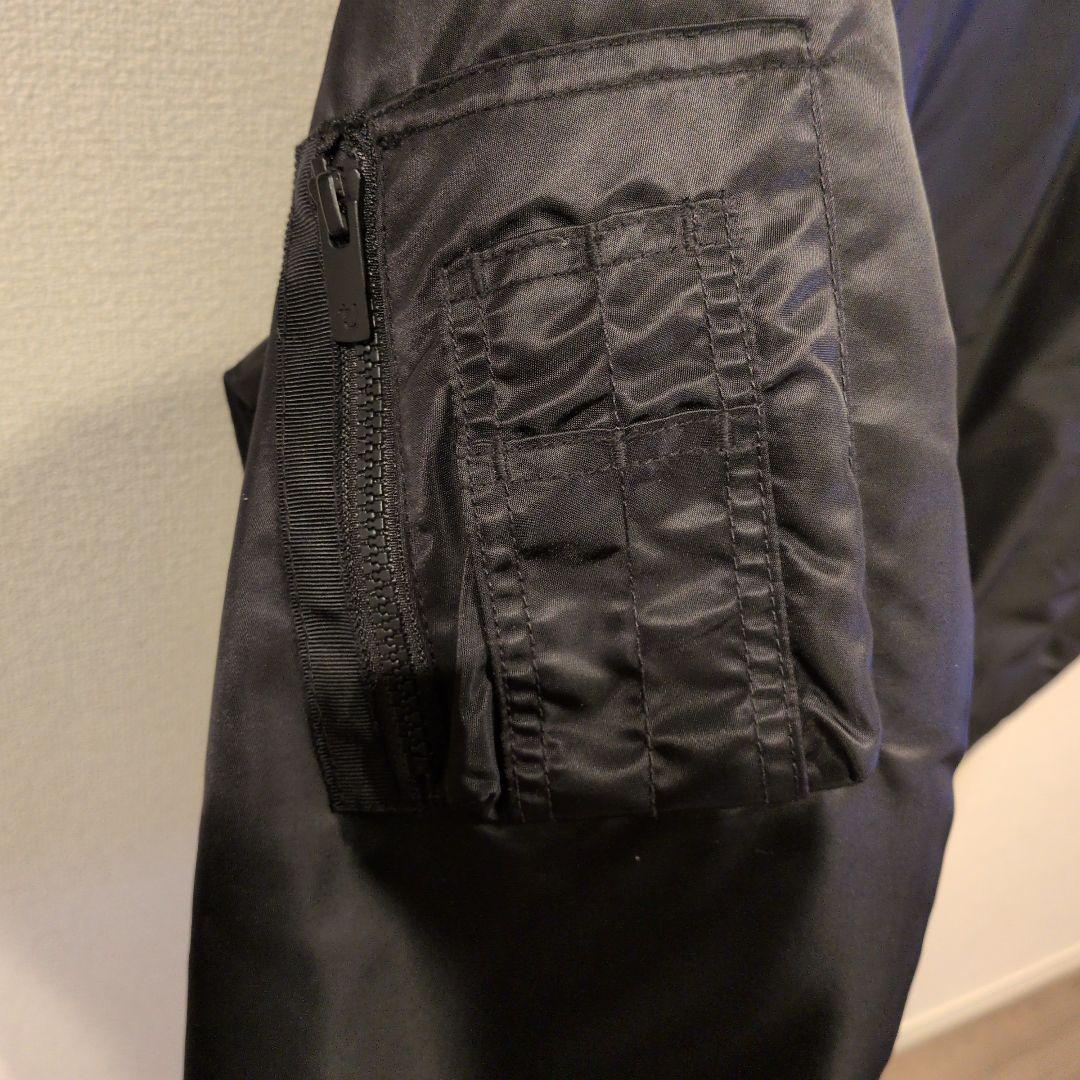 Uniqlo +J ハイブリッドダウンオーバーサイズMA-1 ブラックXL