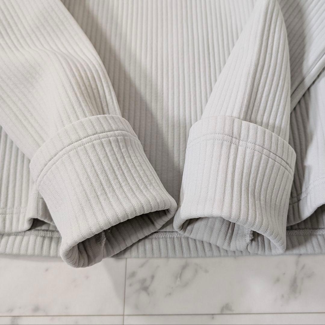 美品★MM6 メゾンマルジェラ サイドジップロールネックタートルネックスウェット