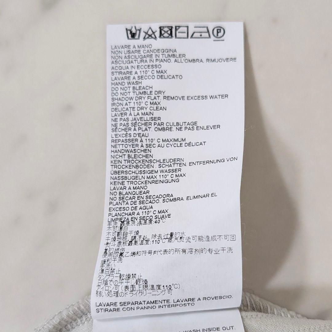 美品★MM6 メゾンマルジェラ サイドジップロールネックタートルネックスウェット