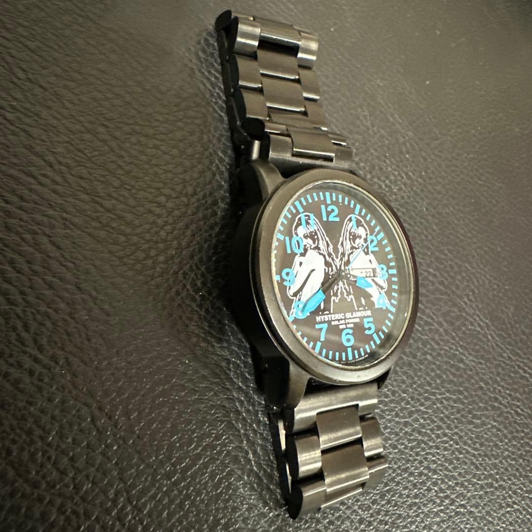 7月SALE☆HYSTERIC GLAMOUR☆アナログソーラーパワーウォッチ☆