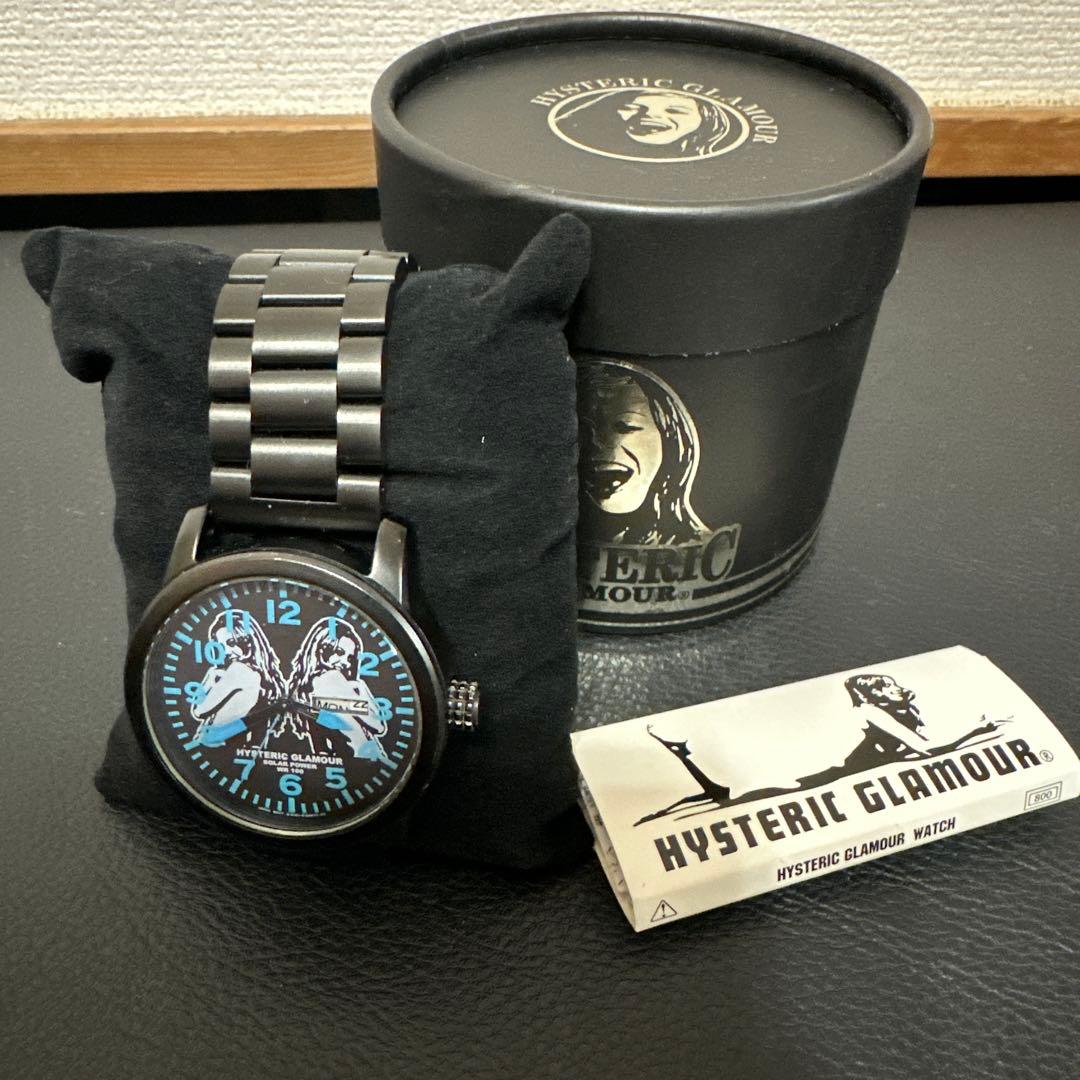 7月SALE☆HYSTERIC GLAMOUR☆アナログソーラーパワーウォッチ☆