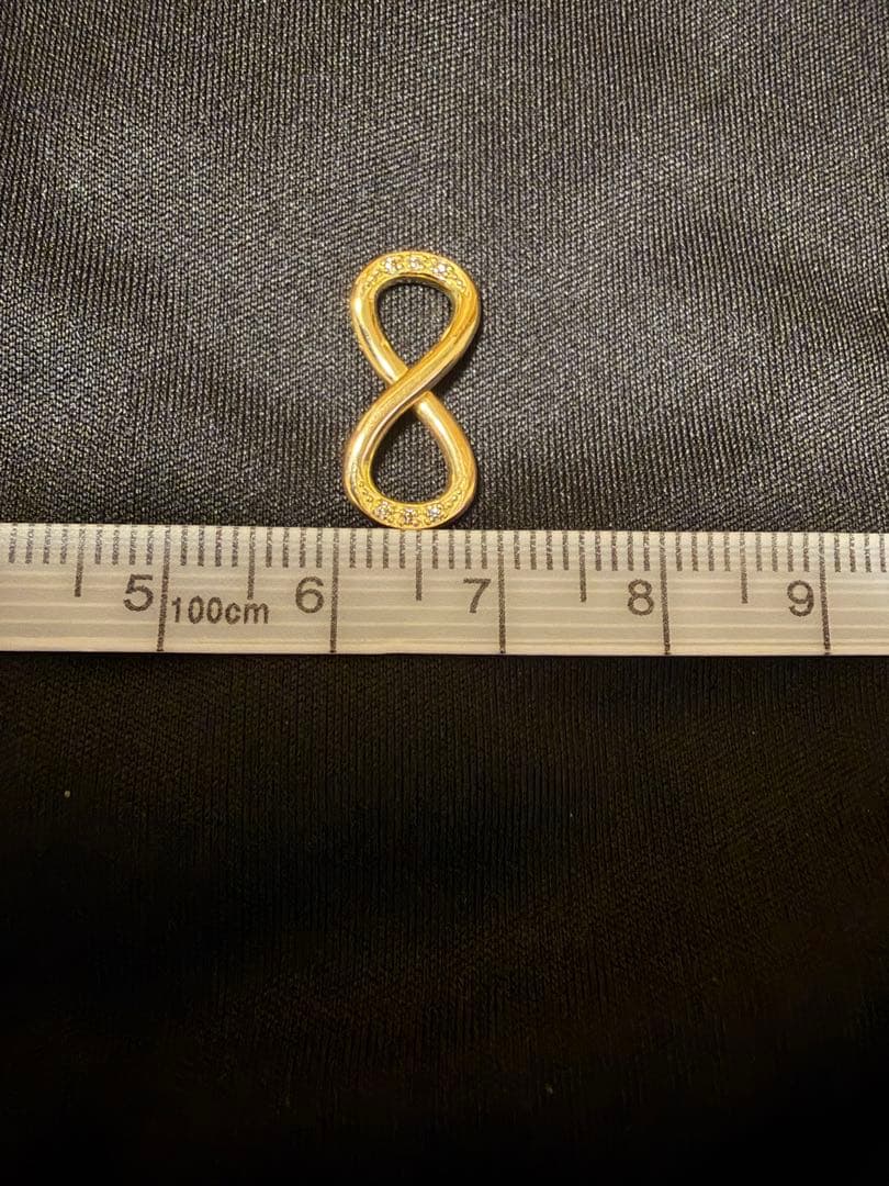 K18 ダイヤ0.03ctインフィニティ♾️ペントプ