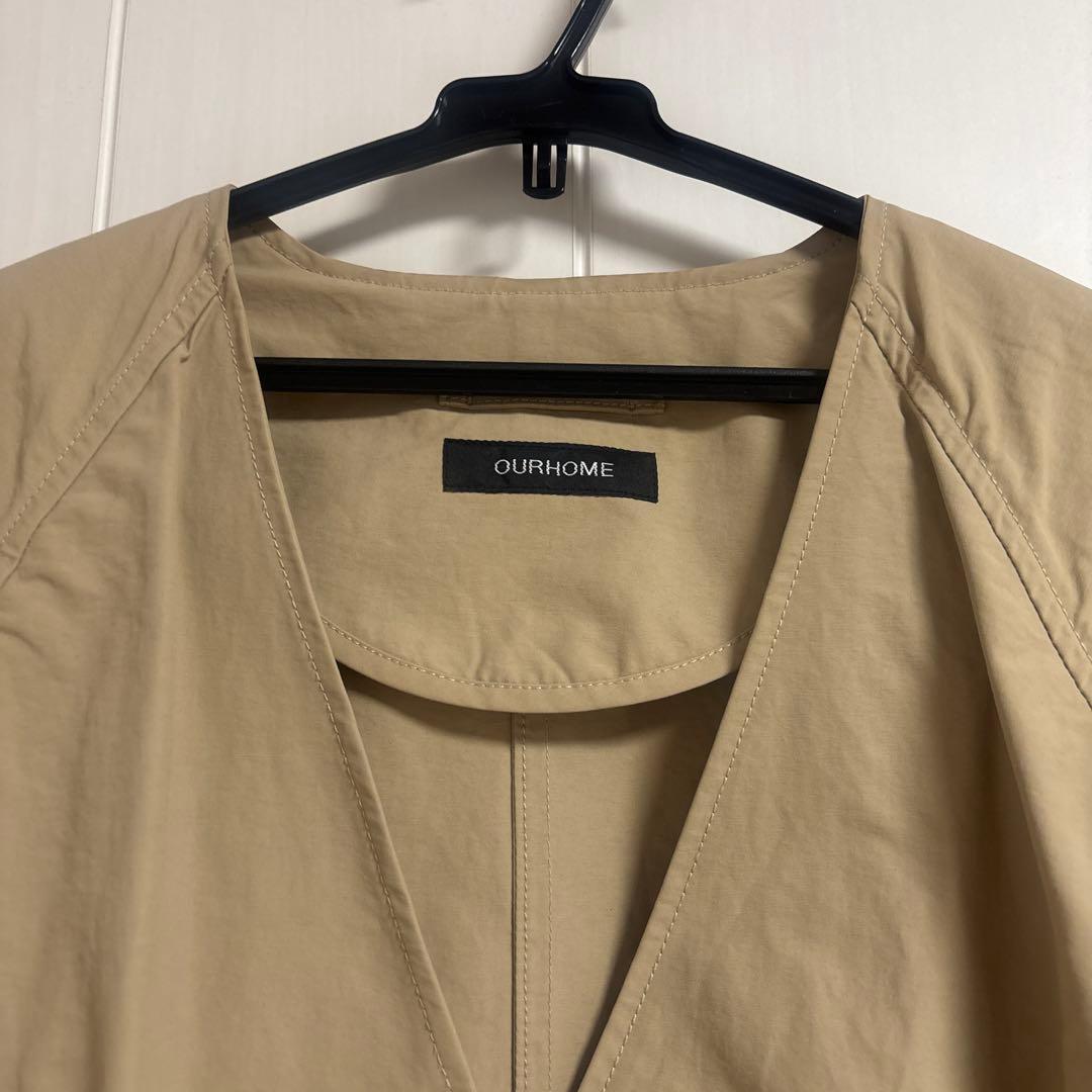 OUR アワーホーム　頼れるノーカラーコート