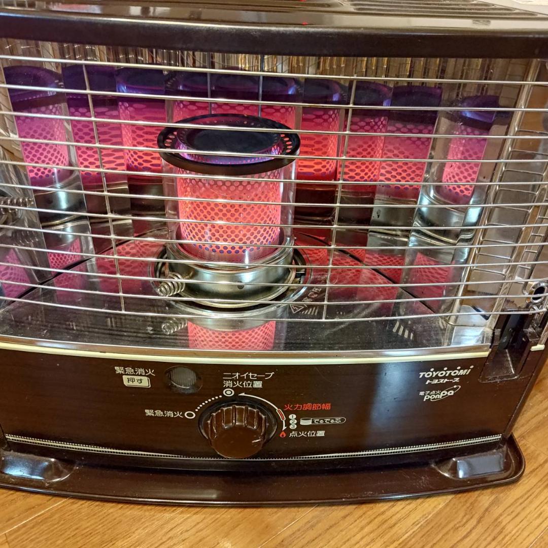 【動確済】トヨトミ RS-W290 灯油ストーブ ブラウン