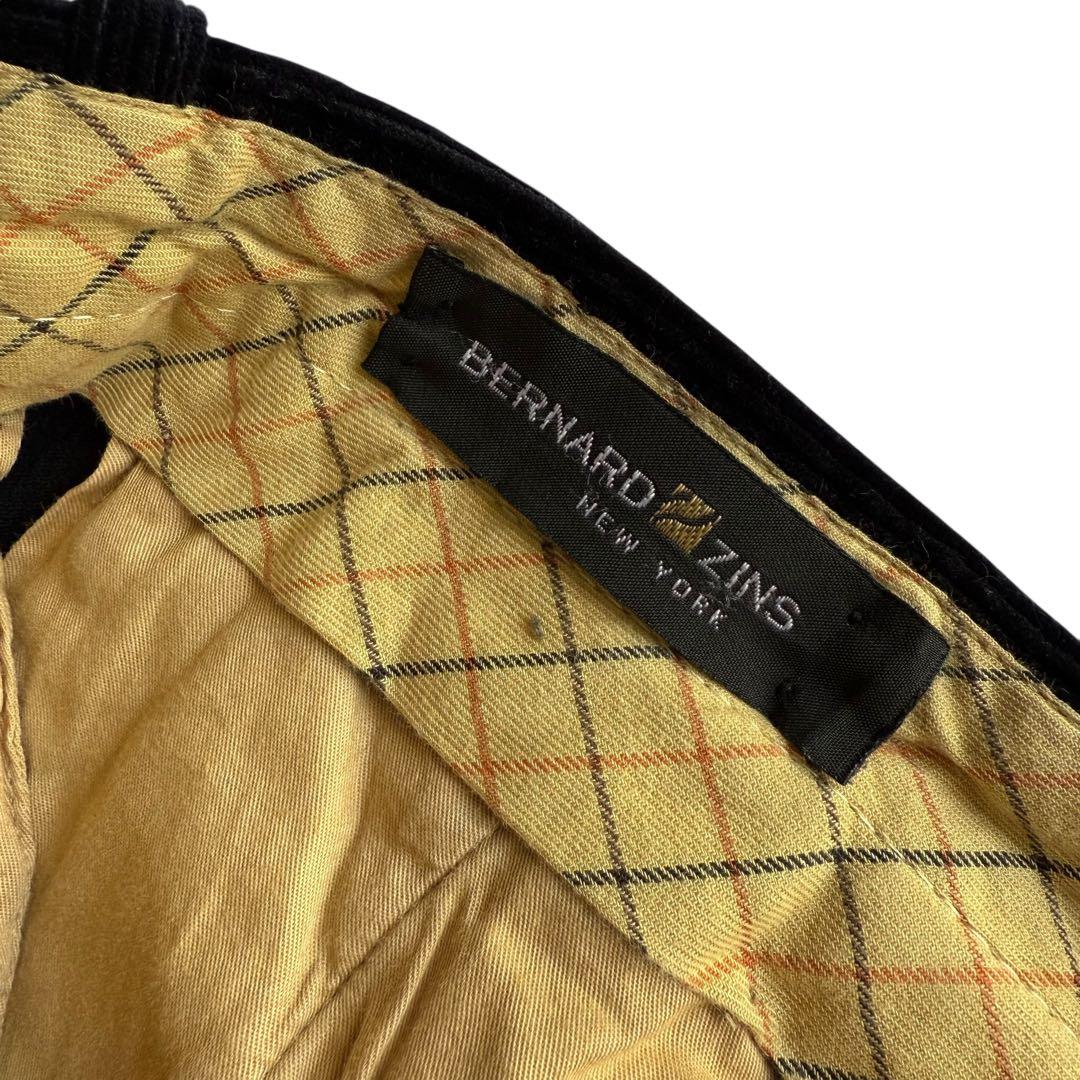 ベルナールザンスニューヨーク コーデュロイパンツ スラックス 裾ダブル ワイド