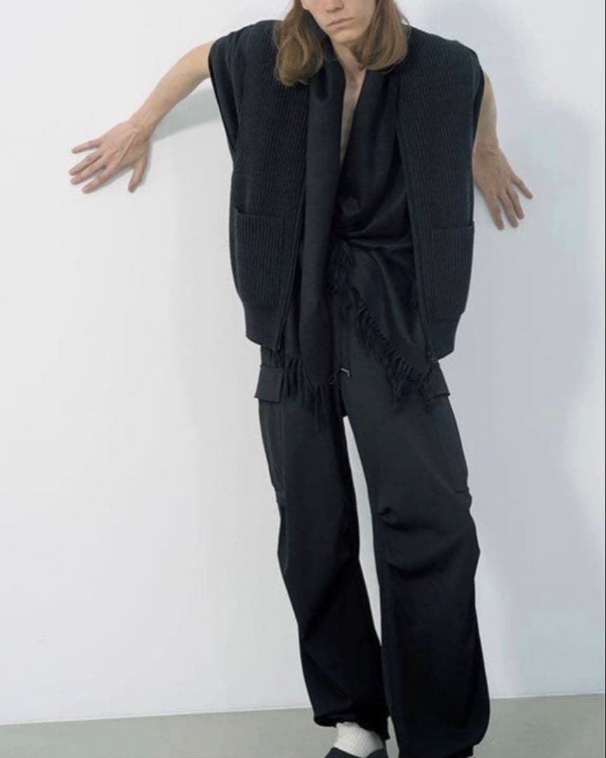 AURALEE　WOOL MAX GABARDINE FATIGUE PANTS