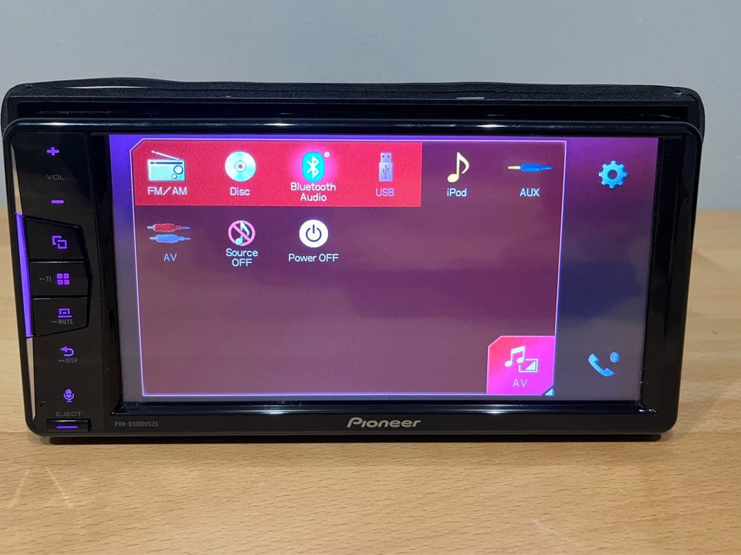 Carrozzeria カロッシリアPVH-9300DVSZSカーオーディオ