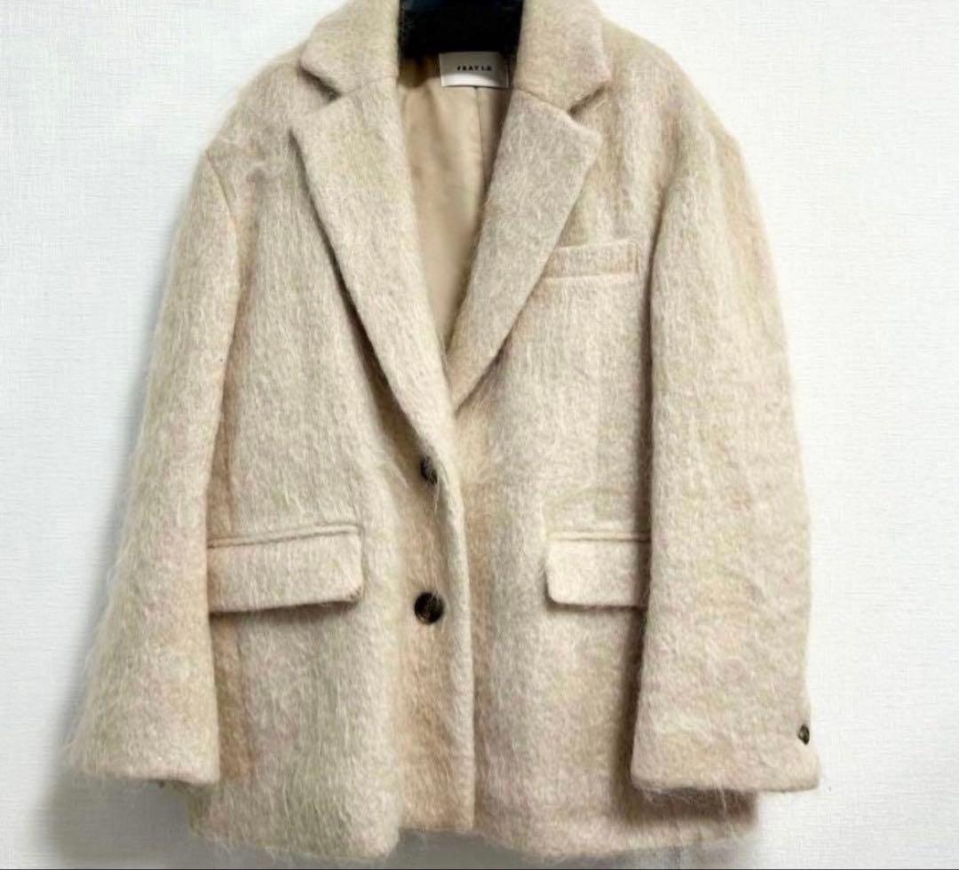 FRAY I.D テーラードオーバージャケットコート　sサイズ