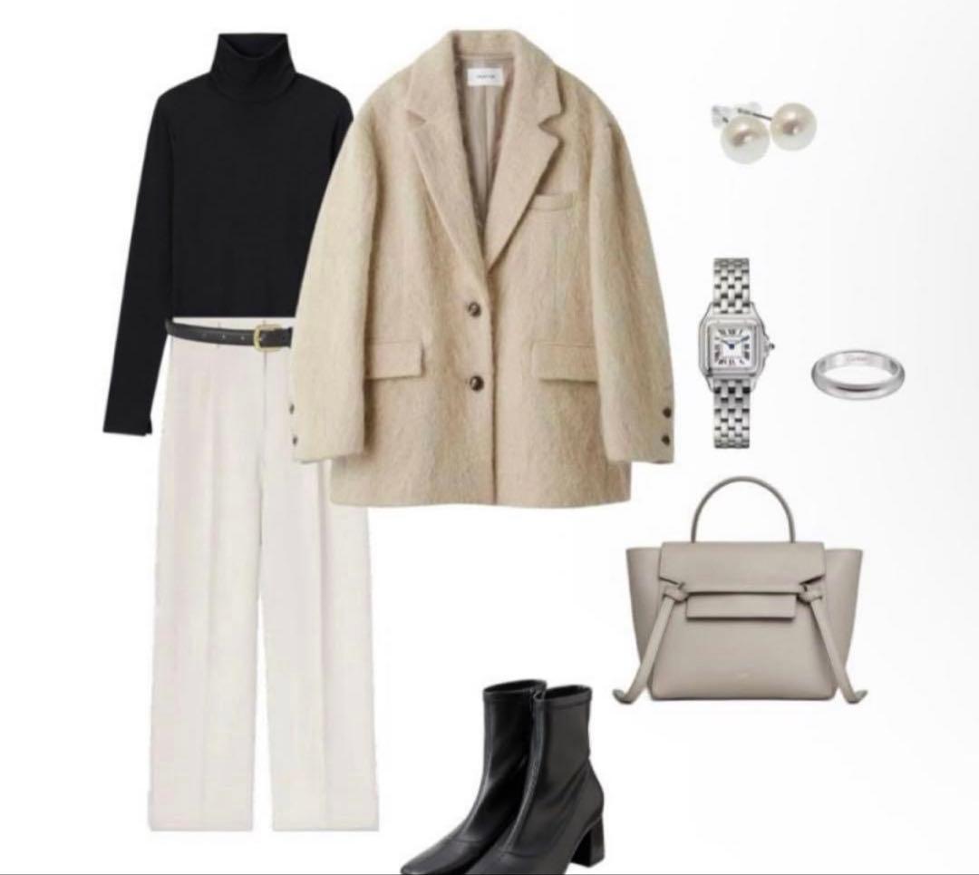 FRAY I.D テーラードオーバージャケットコート　sサイズ