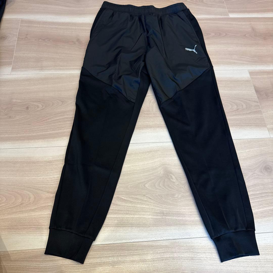 【新品タグ付】PUMA ジャージ（ジャケット➕パンツ）セット XL 黒/ブラック
