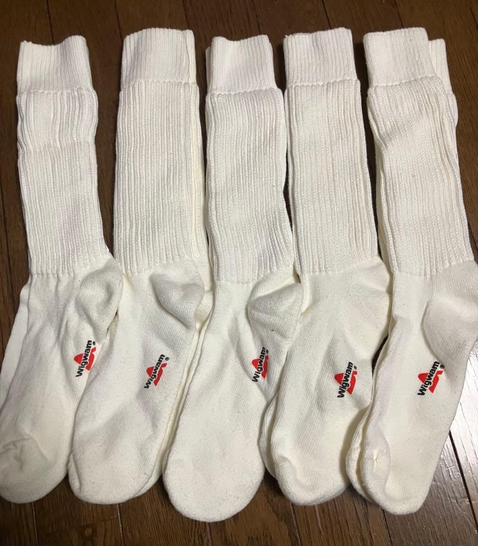希少　wigwam ウィグワム　スポーツソックス　米国購入　アスレチック　５組