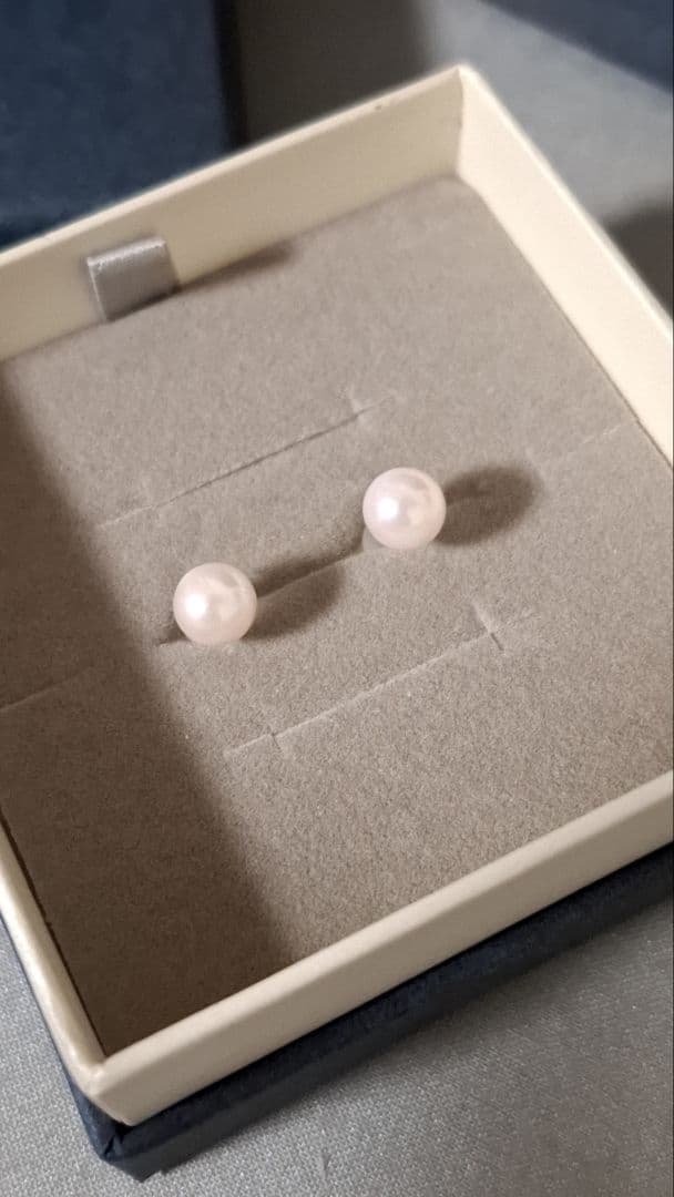 TSUTSUMI K18 あこや本真珠　パールピアス