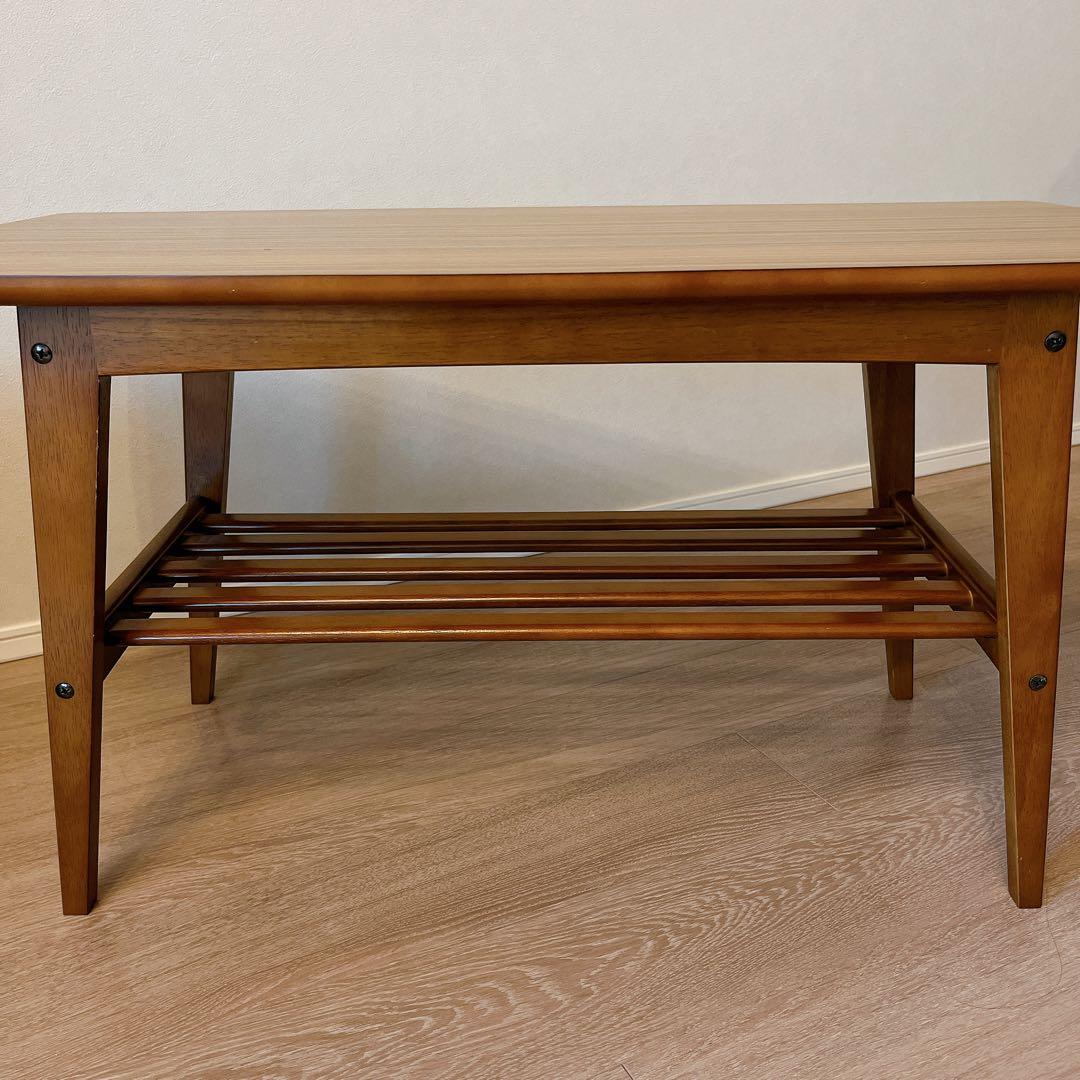 美品 カリモク60 リビングテーブル 小 ウォールナット 生産終了