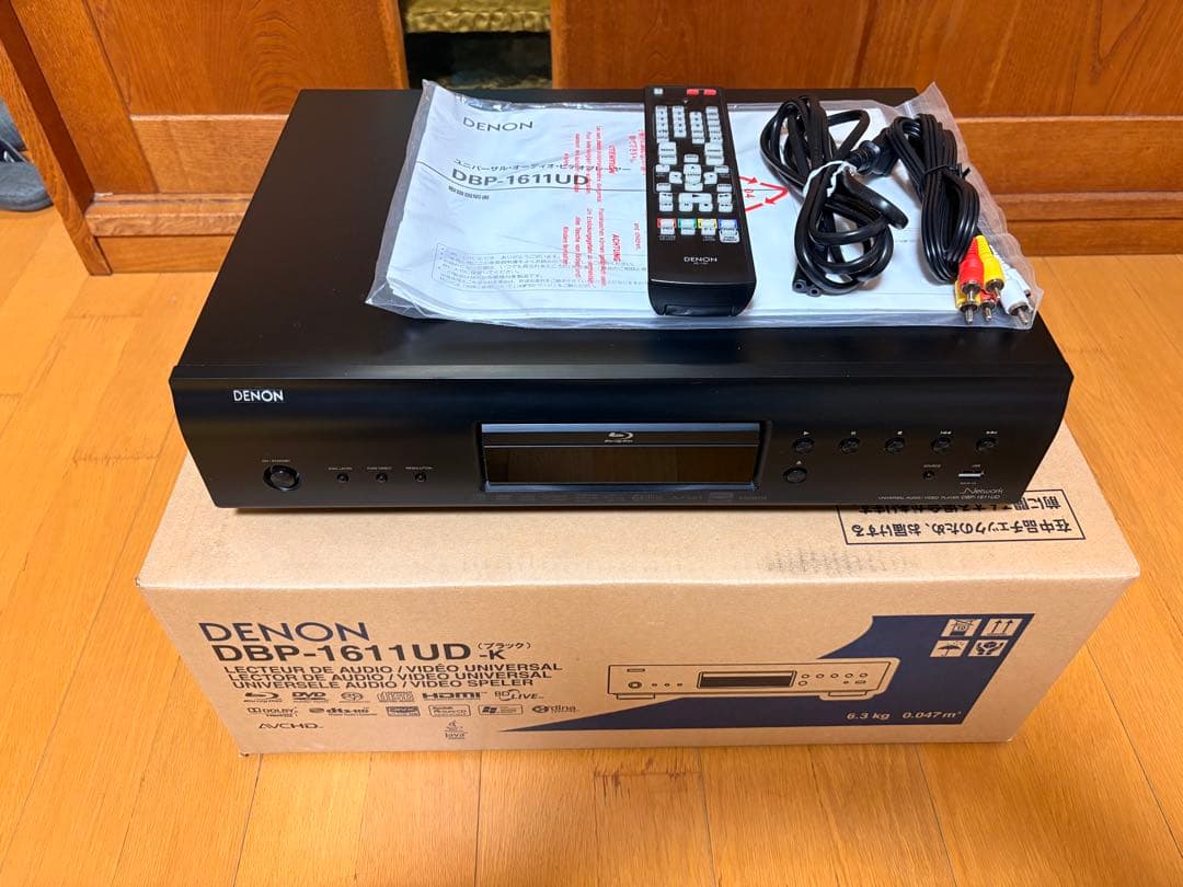 (動作確認済) DENON DBP-1611UD ブラック