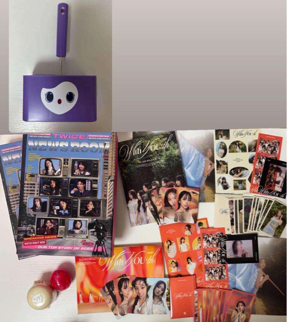 TWICE　まとめ売り　シーグリ アルバム　サナ サブリー グッズ　コロコロ