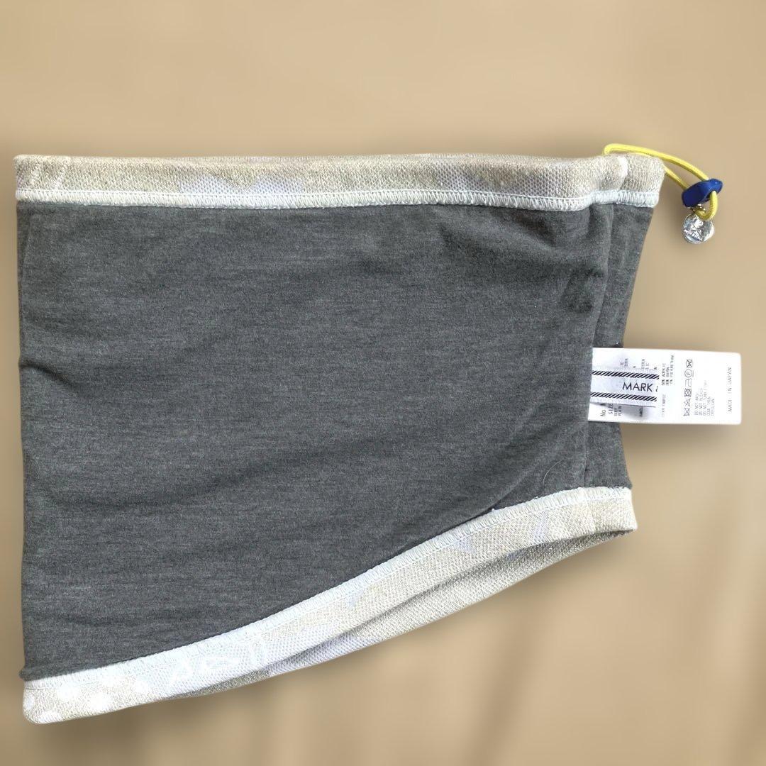 【美品】マークアンドロナ MARK & LONA ラメ ネックウォーマー