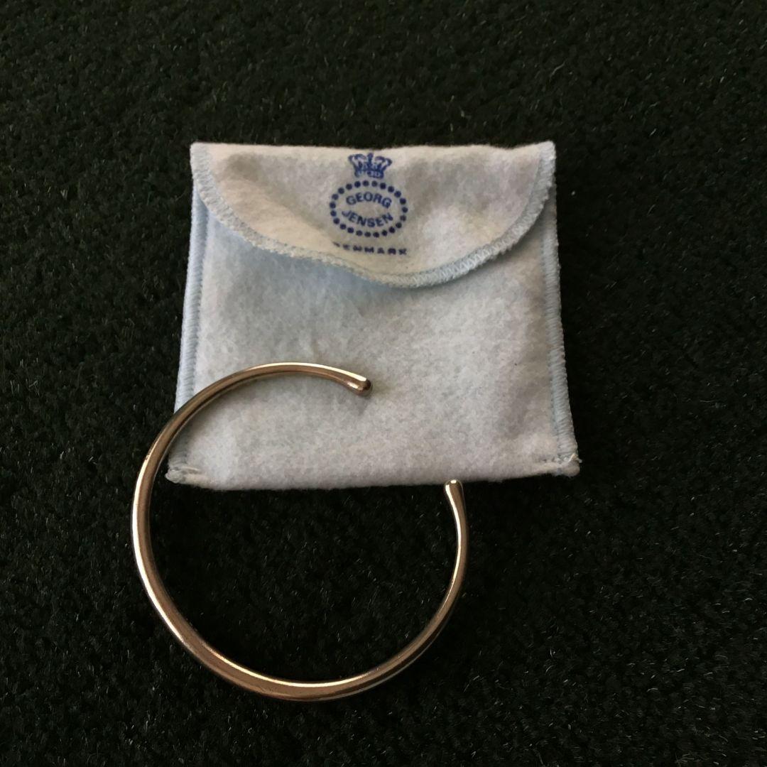 【 】シルバーバングル 細身