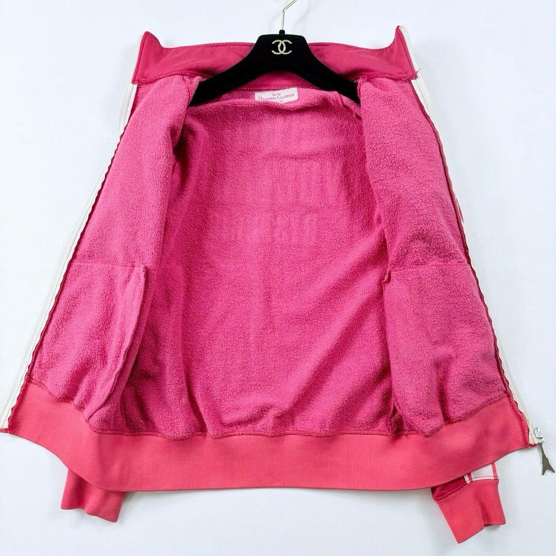 ヒステリックグラマー ギターガール トラックジャケット エレキ 背面ロゴ y2k