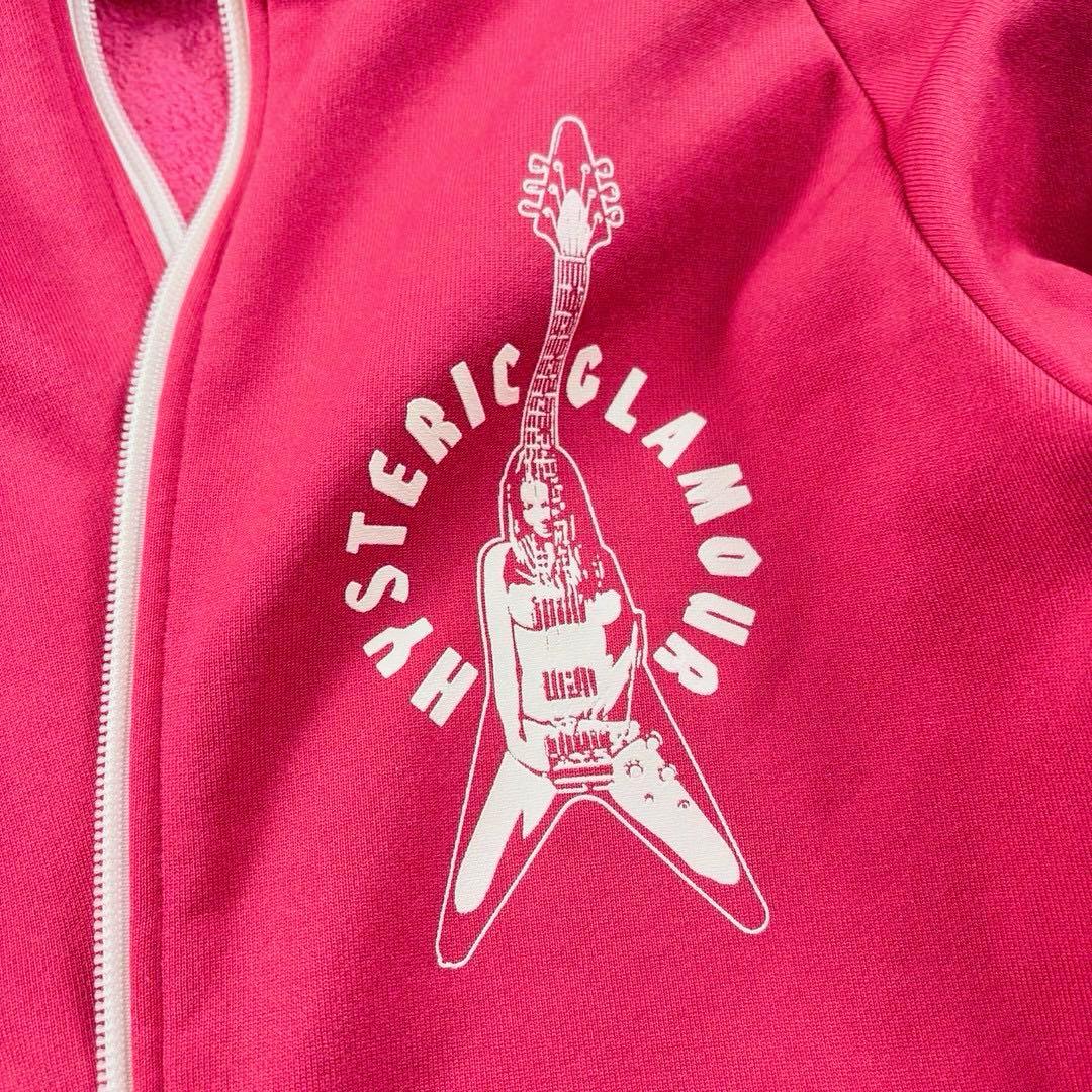 ヒステリックグラマー ギターガール トラックジャケット エレキ 背面ロゴ y2k