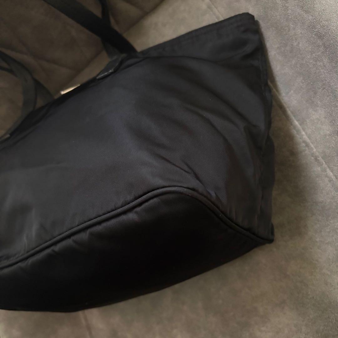 PRADA ブラック トートバッグ テスート ナイロン BR0408