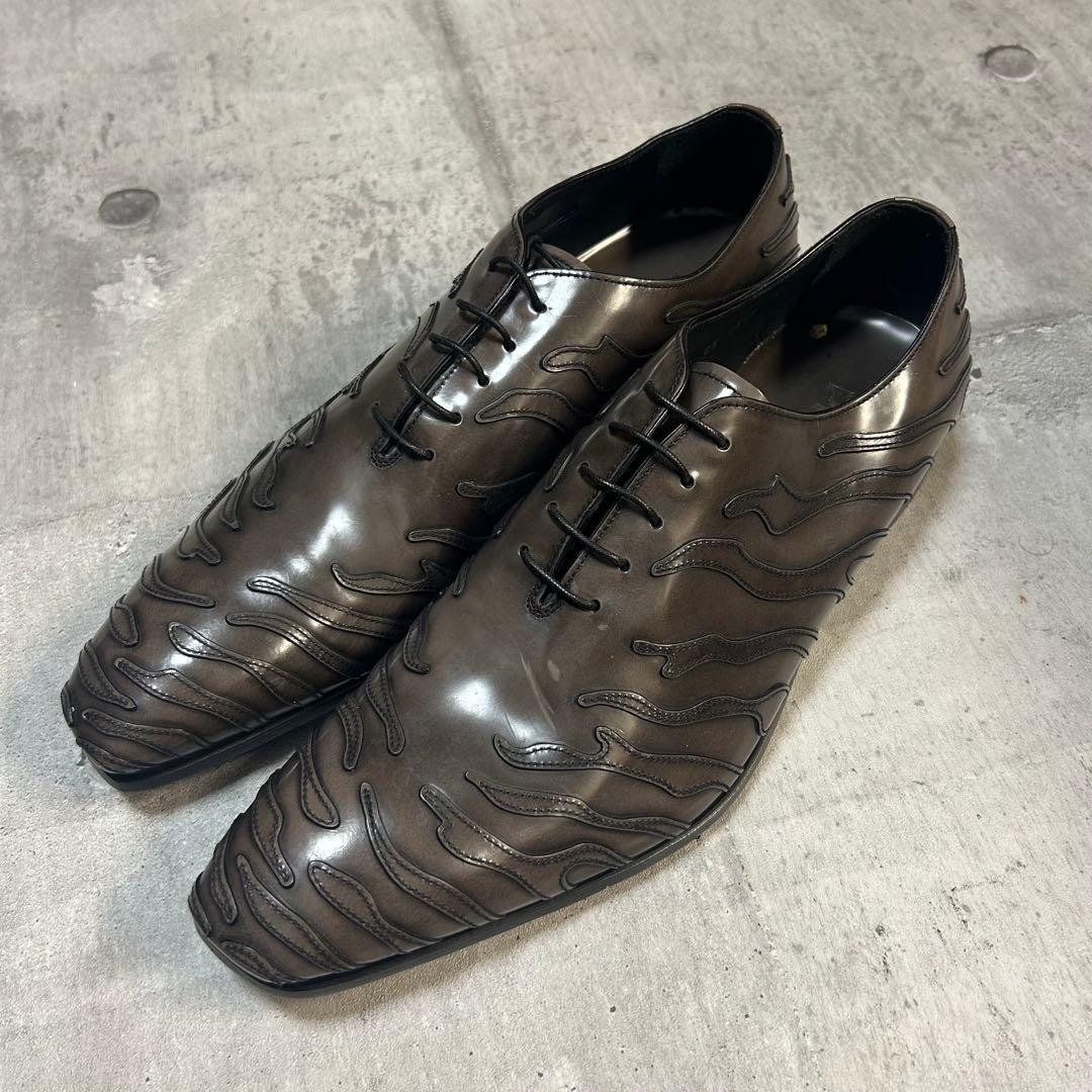 靴 11aw Special Prada Fire Pattern Shoes