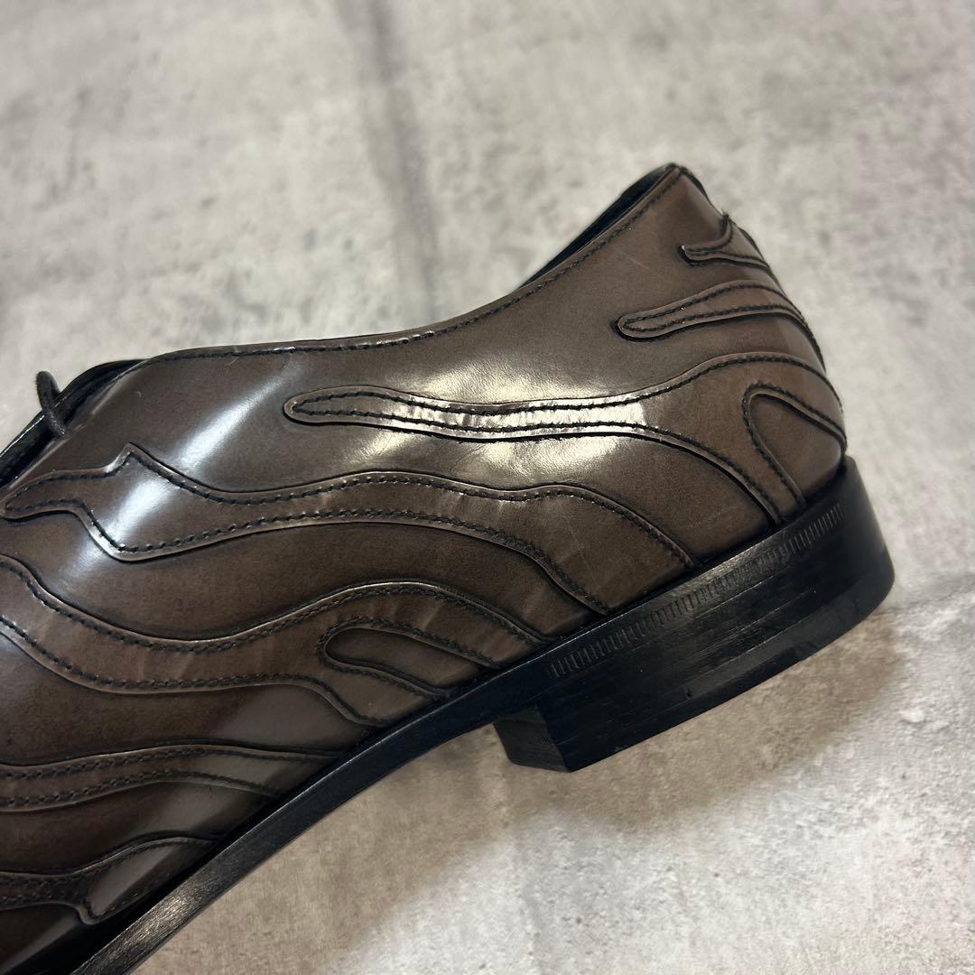 靴 11aw Special Prada Fire Pattern Shoes