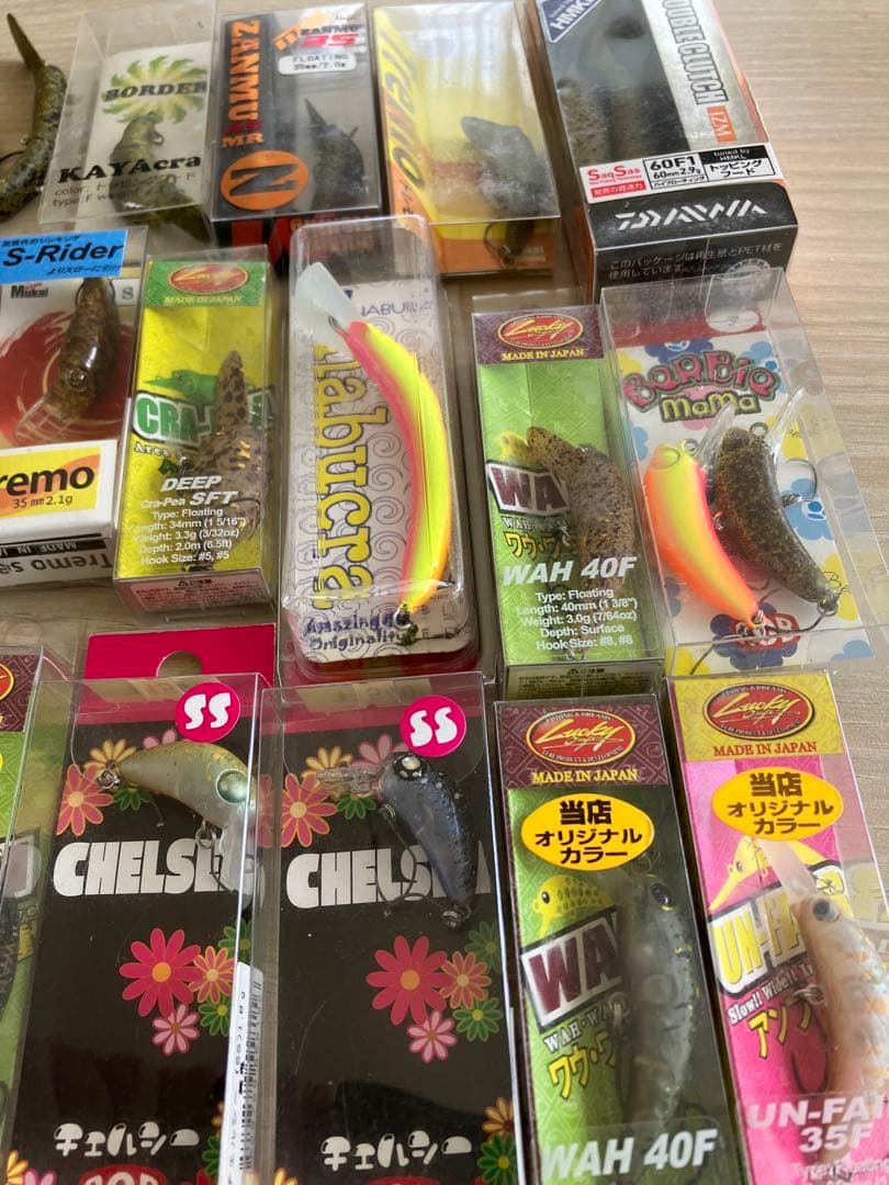 管釣り オリカラルアー リバーロード オオツカ トッピングフード オリカラ多数