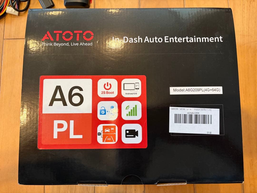 ATOTO A6 PL 未使用品